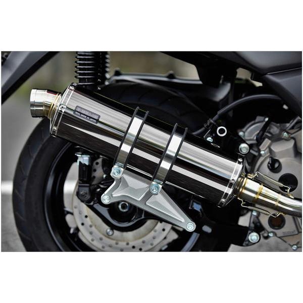 XMAX250 BEAMSマフラー BEAMS マフラー G259-53-007 XMAX250 R-EVO ヒートチタン