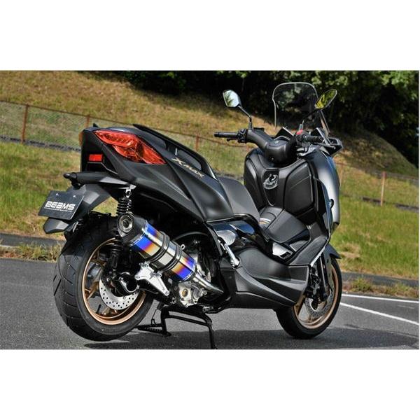 XMAX250 beamsGTコルサヒートチタンサイレンサー BEAMS ビームス X-MAX250 8BK-SG70J GT-CORSA ヒートチタン