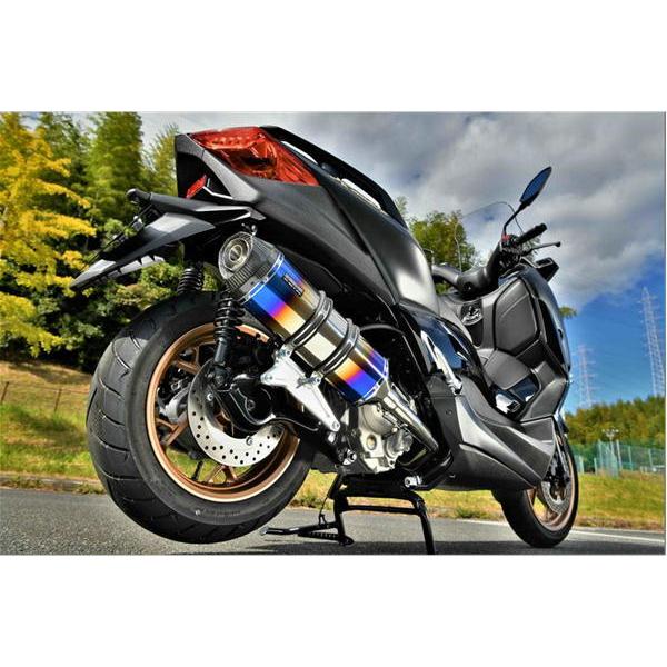 XMAX250 beamsGTコルサヒートチタンサイレンサー BEAMS ビームス X-MAX250 8BK-SG70J GT-CORSA ヒートチタン