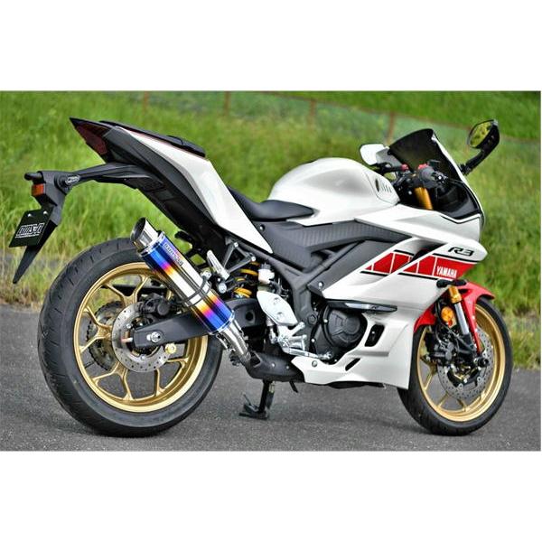 BEAMS（ビームス） バイク マフラー YZF-R3 8BL-RH21J R-EVO2 ヒート
