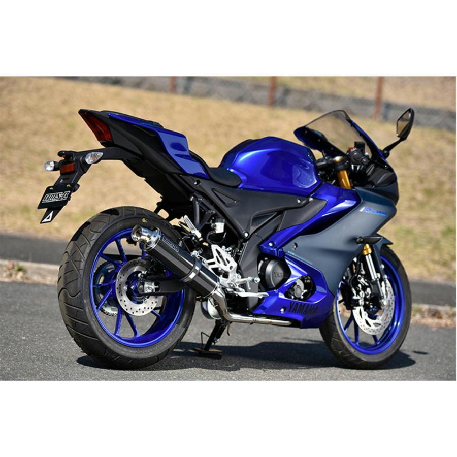 ビームス BEAMS R-EVO カーボンサイレンサー 政府認証 フルエキゾースト YZF R-125 【8BJ-RE45J】/ R-15 【8BK-RG86J】｜neteceterashop｜06