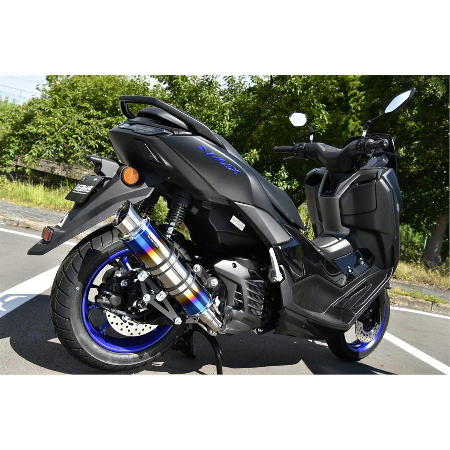 おまけ付 NMAX125 BEAMS ビームス　R-EVO チタンマフラー BEAMS ビームス バイク用 フルエキゾーストマフラー R-EVOチタン