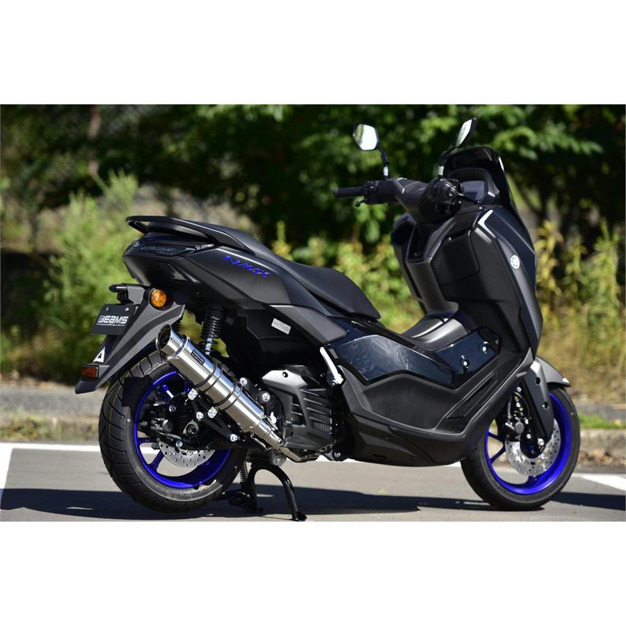 BEAMS バイク マフラー N-MAX125 8BJ-SEL1J R-EVO2 ステンレス