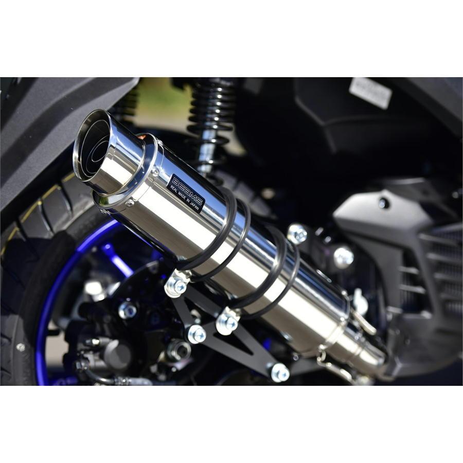BEAMS バイク マフラー N-MAX125 8BJ-SEL1J R-EVO2 ステンレス