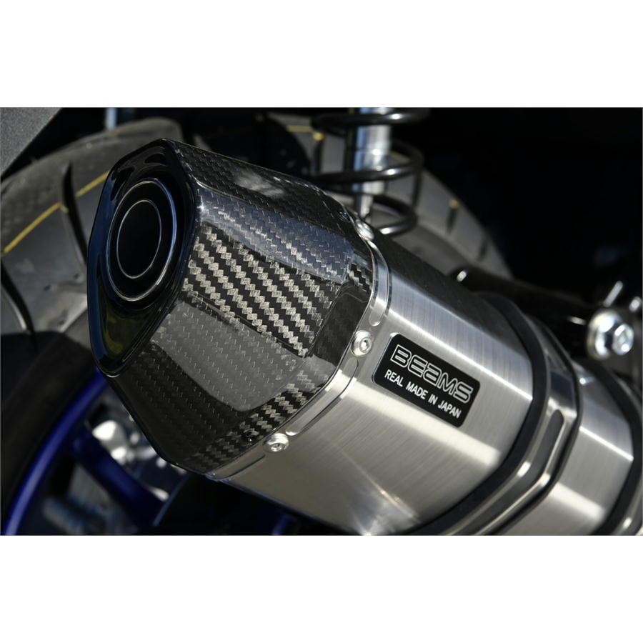 【SIN】BEAMSマフラー BEAMS G1003-53-007 モンキー125 MONKEY 8BJ-JB03 R-EVO チタン