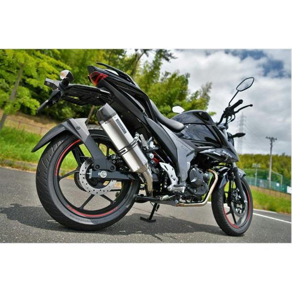BEAMS ビームス GIXXER 150 2BK-ED13N CORSA-EVOII ステンレス