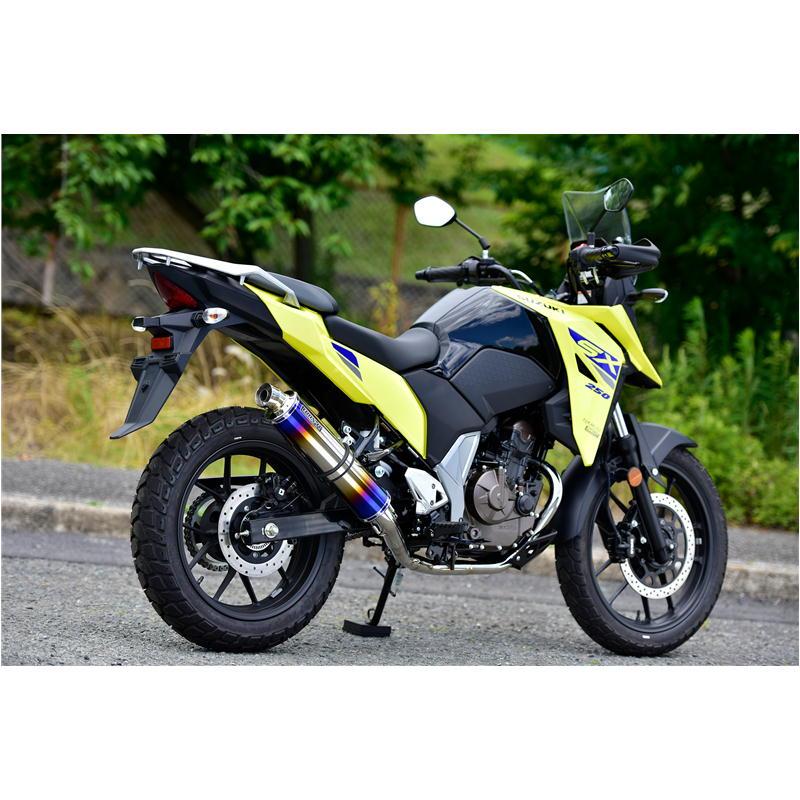 BEAMS バイク マフラー Vストローム250SX 8BK-EL11L R-EVO