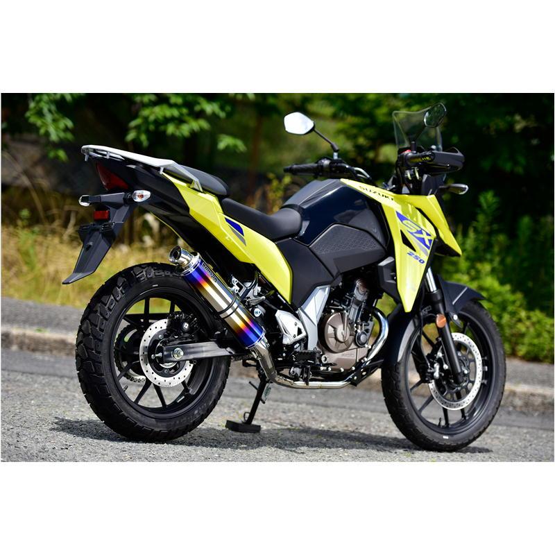 Vストローム250SX BEAMS　R-EVOマフラー BEAMS ビームス R-EVOスリップオンマフラー 政府認証 ステンレス