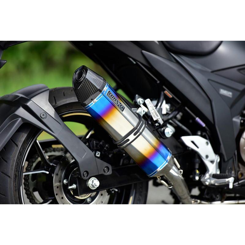 BEAMS（ビームス） BEAMS CORSA-EVOII ヒートチタン GIXXER SF250 8BK 