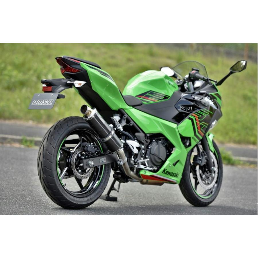 Ninja250SL BEAMSスリップオンマフラー JMCA認証 Ninja250SL（ニンジャ） R-EVOヒートチタンマフラー スリップ