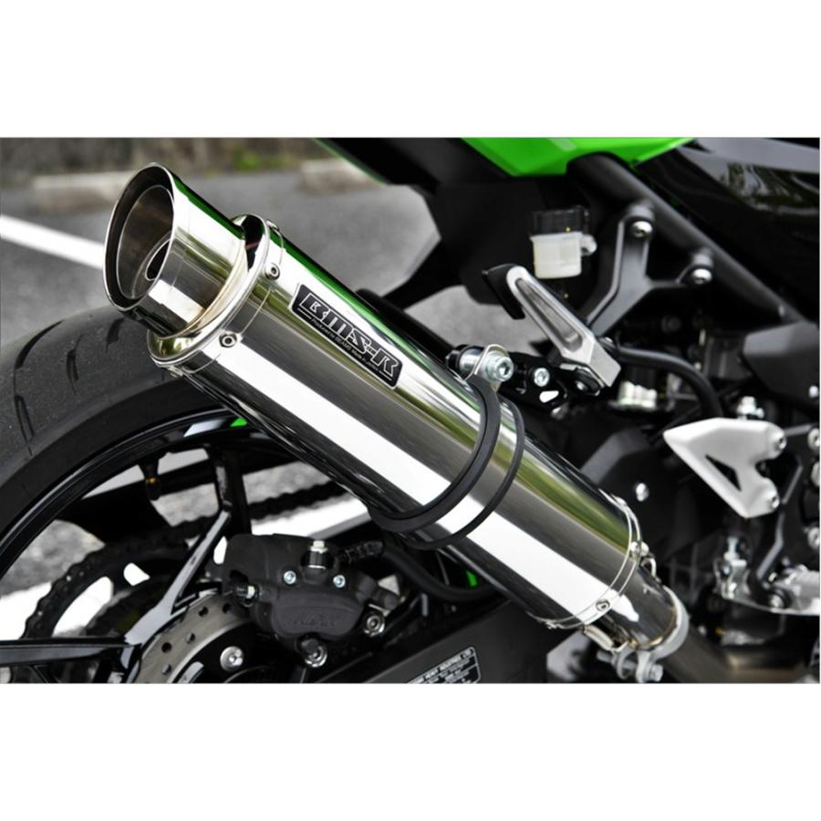 BEAMS NINJA400 スリップオンマフラー ヒートチタンサイレンサー Ninja400（ニンジャ400）18年 R-EVO2 スリップオンマフラー