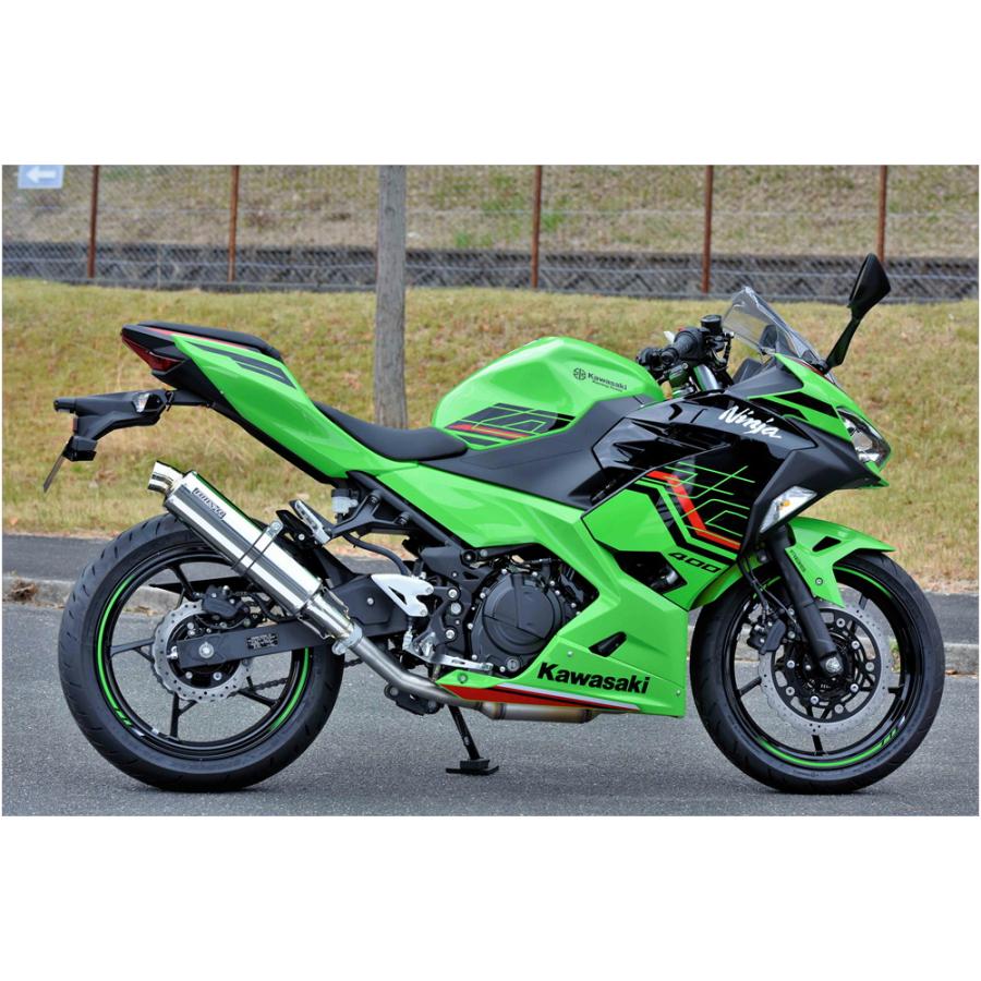 BEAMS（ビームス） BEAMS R-EVO ステンレス Ninja400 / Z400：2022