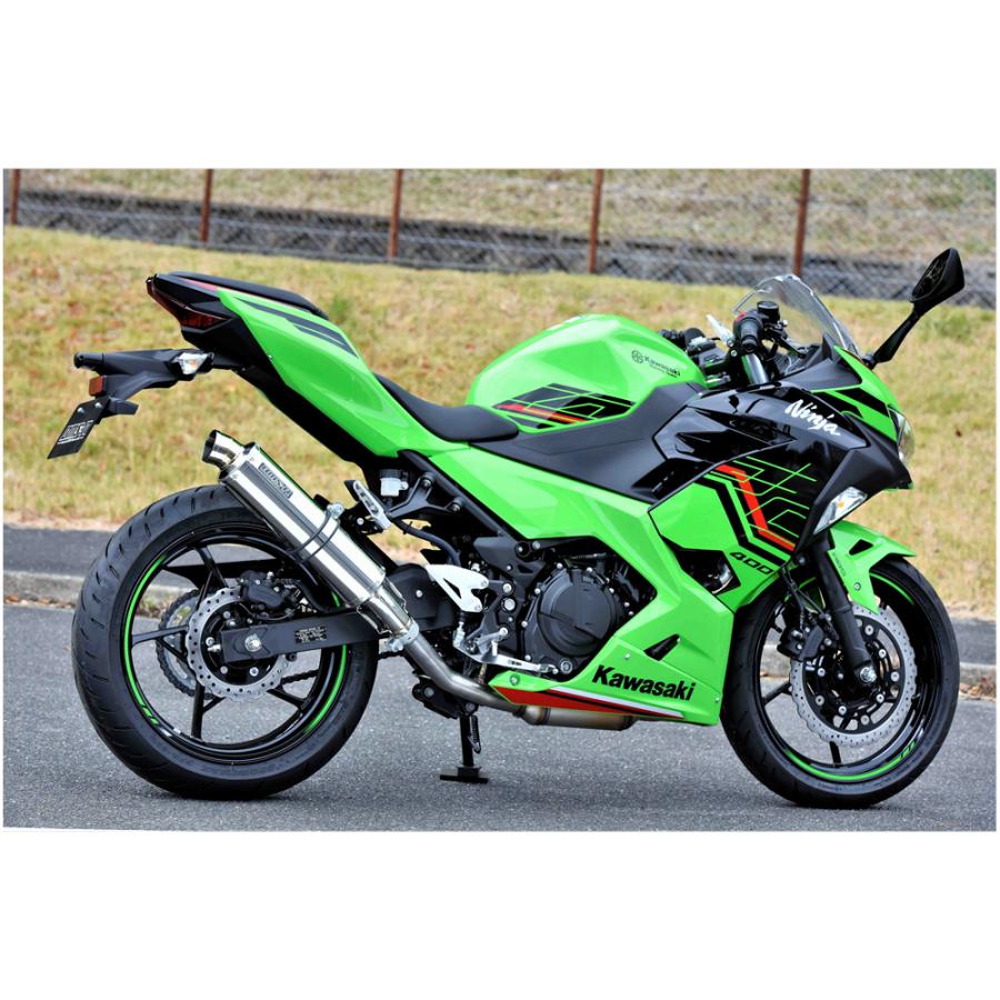 BEAMS（ビームス） BEAMS R-EVO ステンレス Ninja400 / Z400：2022