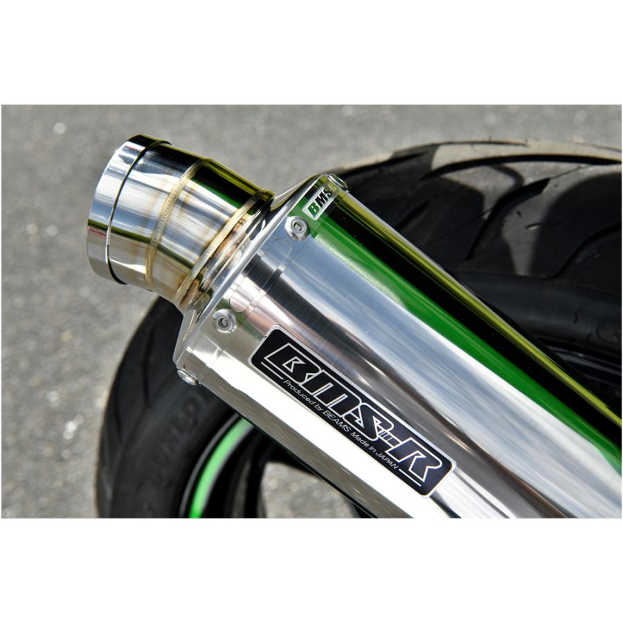 BEAMS（ビームス） BEAMS R-EVO ステンレス Ninja250 2022〜 8BK