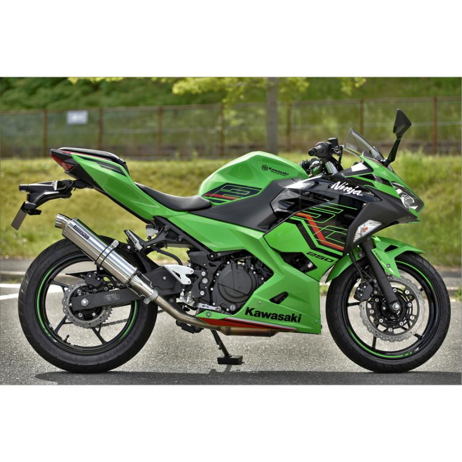 BEAMS（ビームス） BEAMS R-EVO ステンレス Ninja250 2022〜 8BK