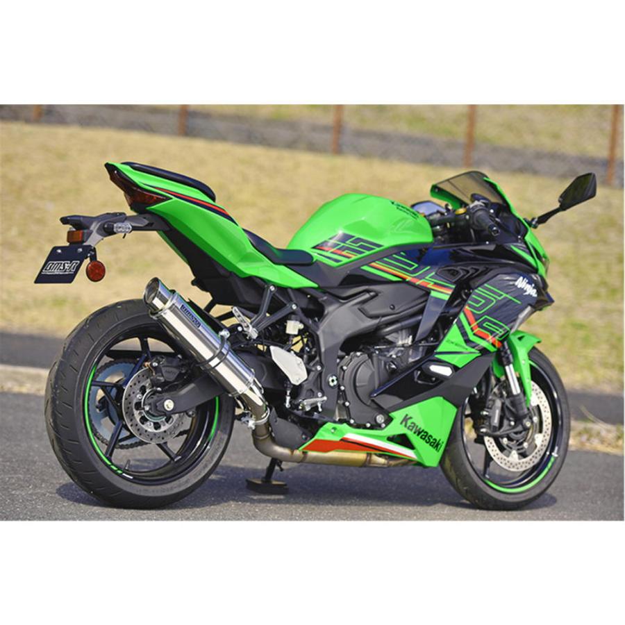 BEAMS バイク マフラー ZX-25R 8BK-ZX250H R-EVO2 ステンレス