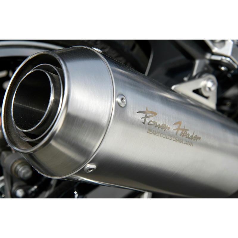 【中古】BEAMS ビームス:パワーヘッダーRS (マフラーのみ) BEAMS（ビームス） パワーヘッダー RS SUS Z900RS 8BL-ZR900K スリップ