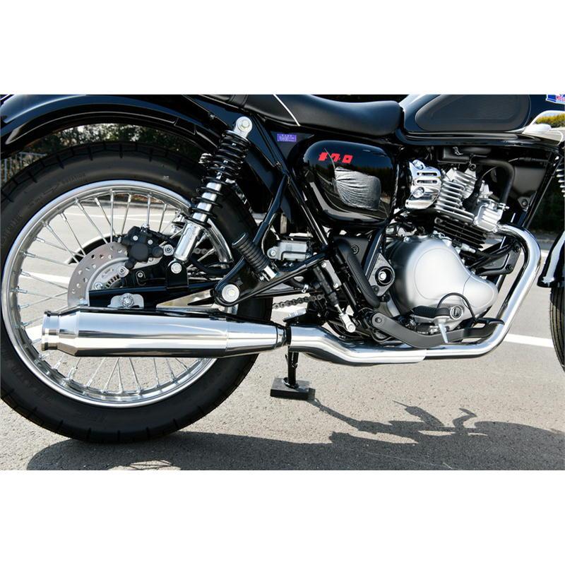 BEAMS ビームス フルエキゾーストマフラー W230 / MEGURO S1 8BK