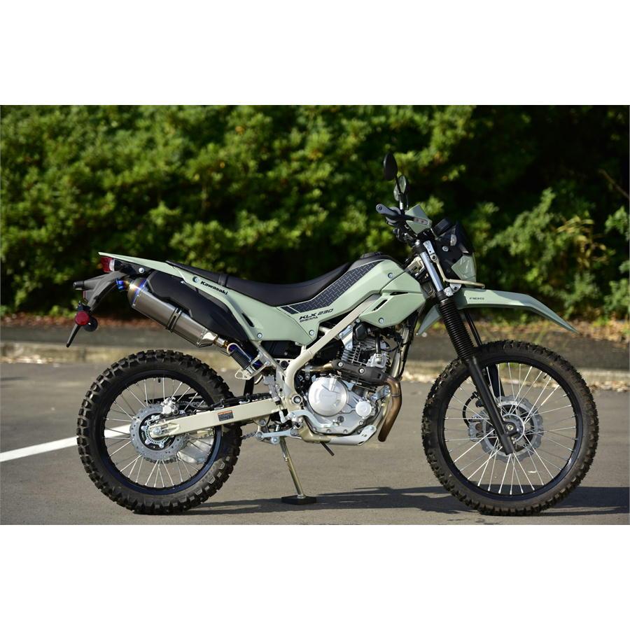 BEAMS（ビームス） バイク マフラー KLX230/シェルパ/SM 8BK-LX232A BR