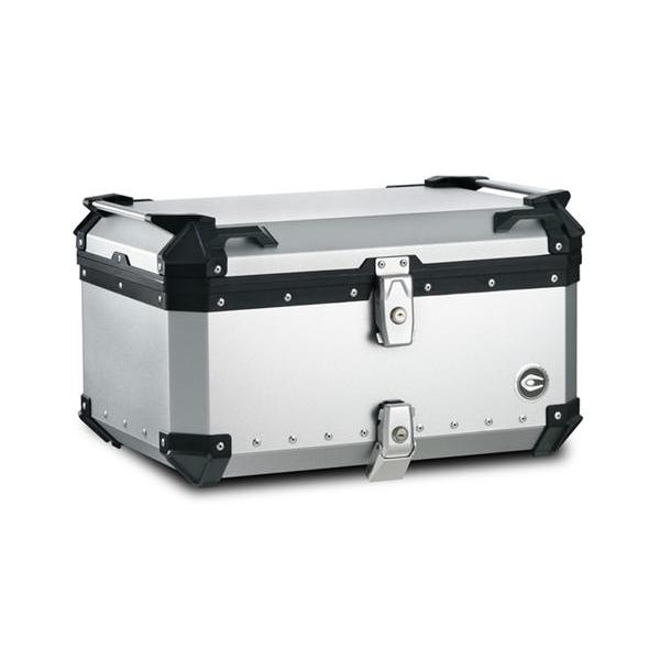 クーケース COOCASE Q3 アルミトップケース インナーライナー付き シルバー 65L | COOCASE