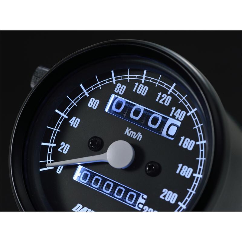 DAYTONA（デイトナ） バイク メーター 機械式スピードメーター Φ60