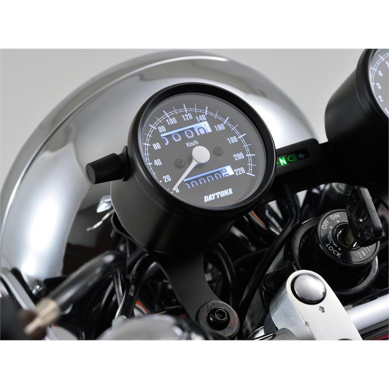 DAYTONA（デイトナ） バイク メーター 機械式スピードメーター Φ60