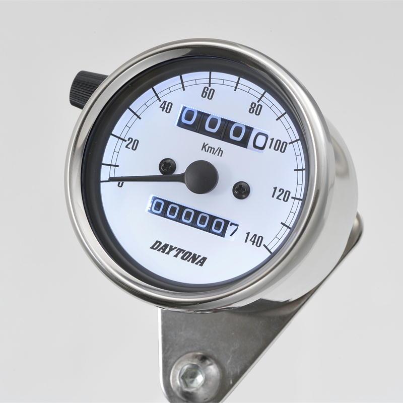 DAYTONA（デイトナ） バイク メーター 機械式スピードメーター Φ60