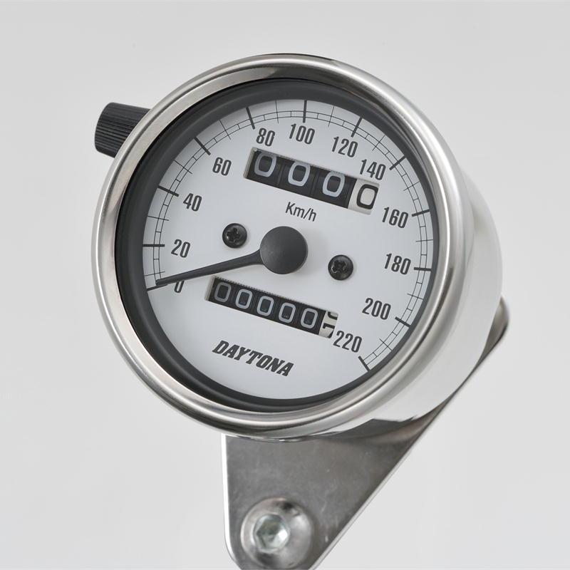 DAYTONA（デイトナ） バイク メーター 機械式スピードメーター Φ60