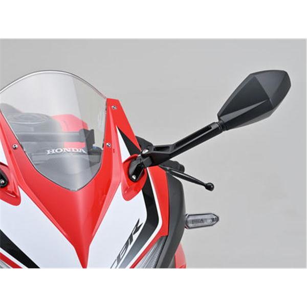 DAYTONA (デイトナ) ハイビジミラー バイク用 カウルミラー 左専用