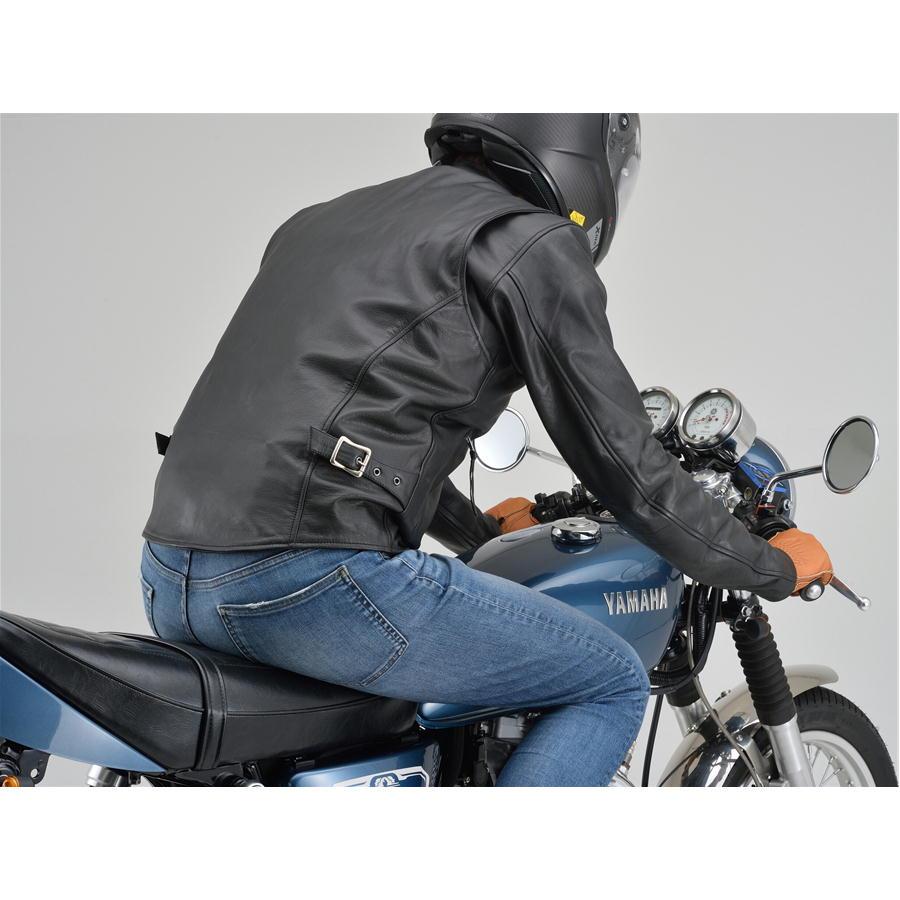 新品タグ付き デイトナシングルライダースジャケット メンズ 黒 牛革 XXL Amazon | デイトナ(Daytona) バイク 革ジャン レザージャケット 本革
