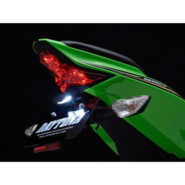 デイトナ DAYTONA LEDフェンダーレスキット ナンバー取付ステー Ninja