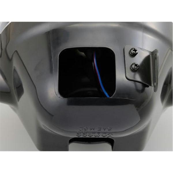 DAYTONA（デイトナ） ヘッドライト本体 H4-φ184×φ153 ブラック/リム