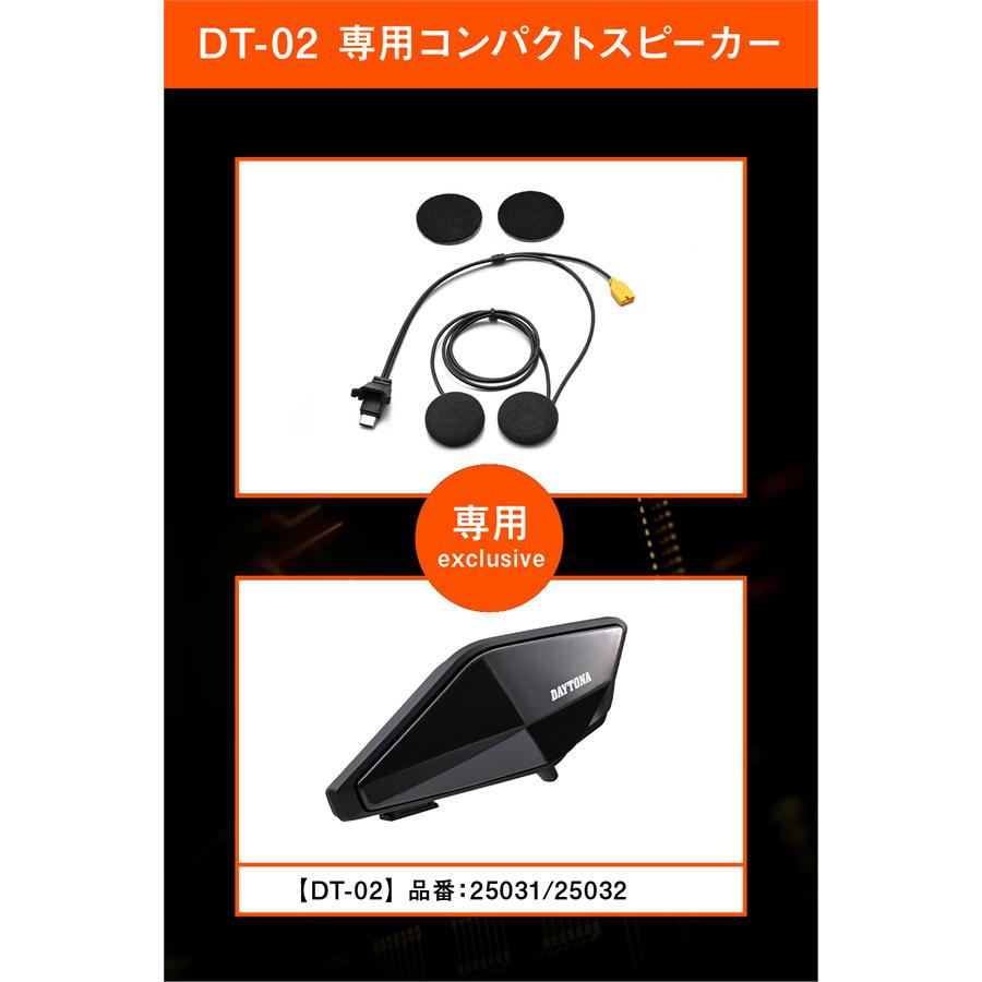 DAYTONA（デイトナ） バイク インカム コンパクトスピーカー DT-02用