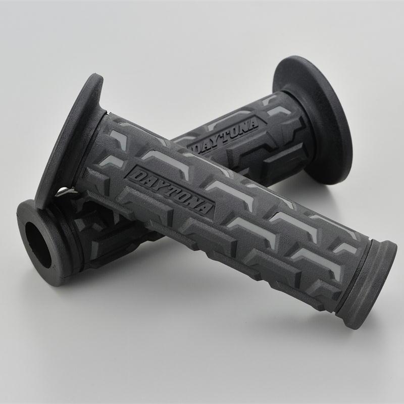 DAYTONA デイトナ GRIPPY GRIP GG-D-GROUND エンド貫通 Φ22.2ハンドル用 ブラック×グレー 【SALE/64%OFF】 DAYTONA デイトナ GRIPPY GRIP GG-D-GROUND エンド貫通 Φ22.2ハンドル用 ブラック×グレー 【SALE/64%OFF】