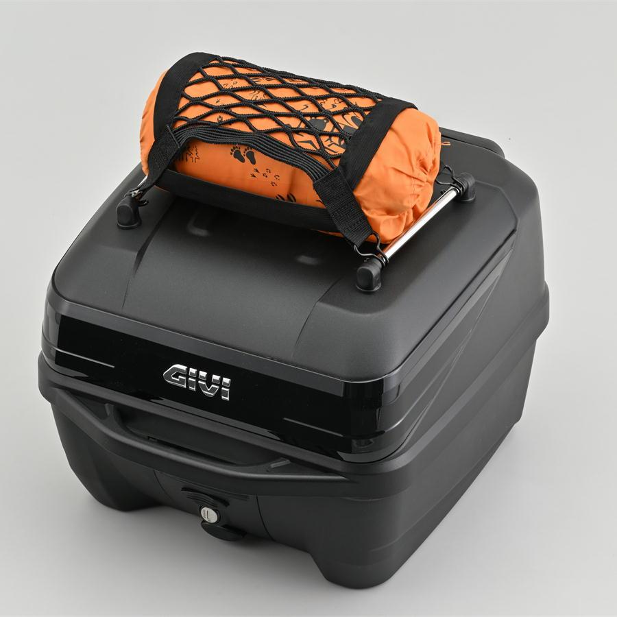 (取引中)GIVI  B32NB モノロックケース　32L グロッシーブラック(パネル) GIVI（ジビ） GIVI B32NB-ADV BLOD 未塗装ブラック グロッシーブラック