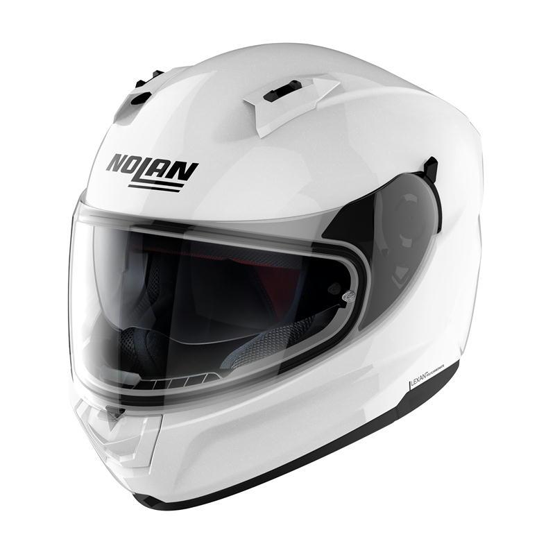 ノーラン N606 ソリッド メタルホワイト,M/57-58cm NOLAN NOLAN（ノーラン） デイトナ DAYTONA NOLAN N606 ソリッド メタル