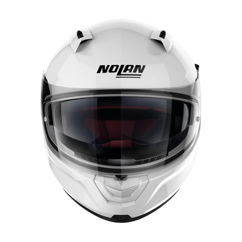 ノーラン N606 ソリッド メタルホワイト,M/57-58cm NOLAN NOLAN（ノーラン） デイトナ DAYTONA NOLAN N606 ソリッド メタル