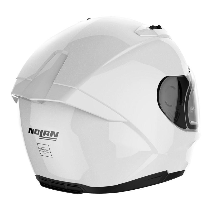 ノーラン N606 ソリッド メタルホワイト,M/57-58cm NOLAN NOLAN（ノーラン） デイトナ DAYTONA NOLAN N606 ソリッド メタル