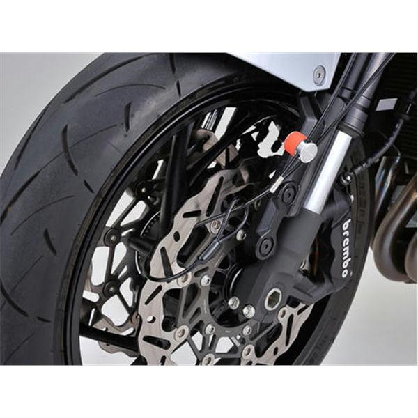 専用 DAYTONA（デイトナ） ストロンガーケーブルロック レッド 1800mm