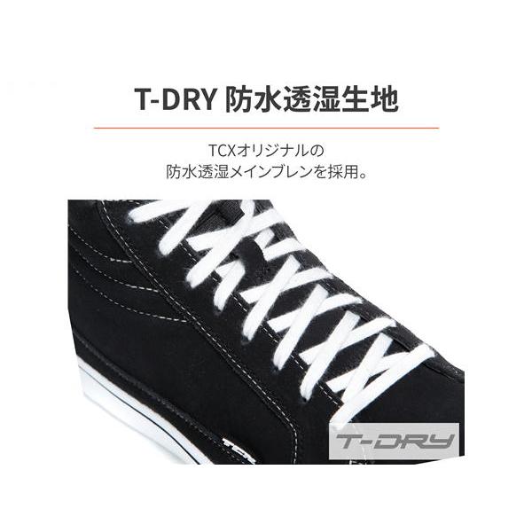 デイトナ DAYTONA ストリート3 Waterproof BLACK/WHITE サイズ41（26.0）｜neteceterashop｜07