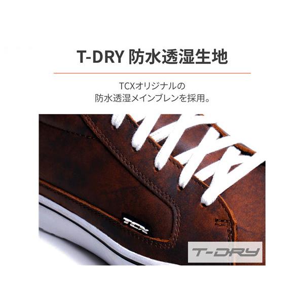 デイトナ DAYTONA ストリート3 Waterproof BROWN/WHITE サイズ42（26.5）｜neteceterashop｜07