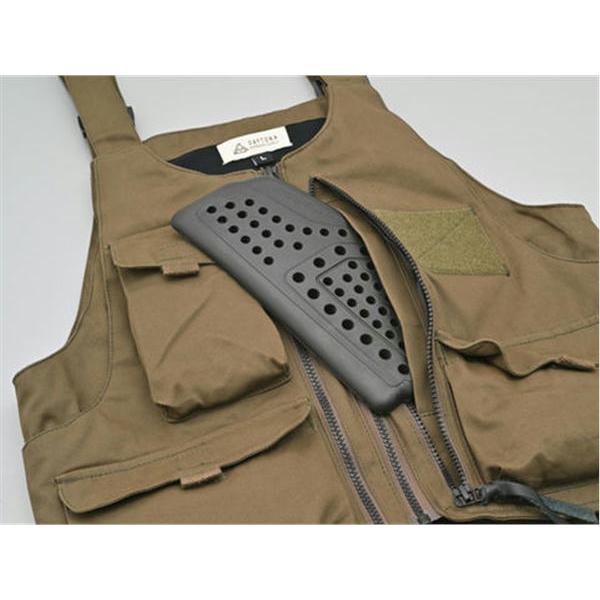DAYTONA（デイトナ） アウトドアベスト プロテクター付き カーキ