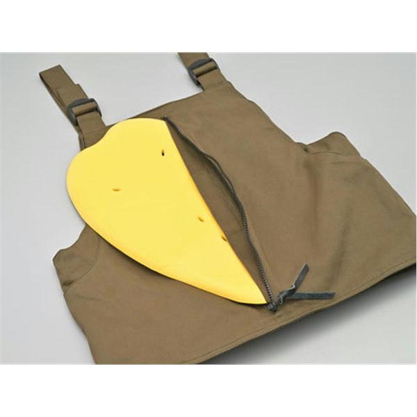 DAYTONA（デイトナ） アウトドアベスト プロテクター付き カーキ