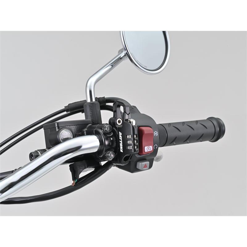 DAYTONA（デイトナ） スレンダーヘルメットロック ダイヤルタイプ