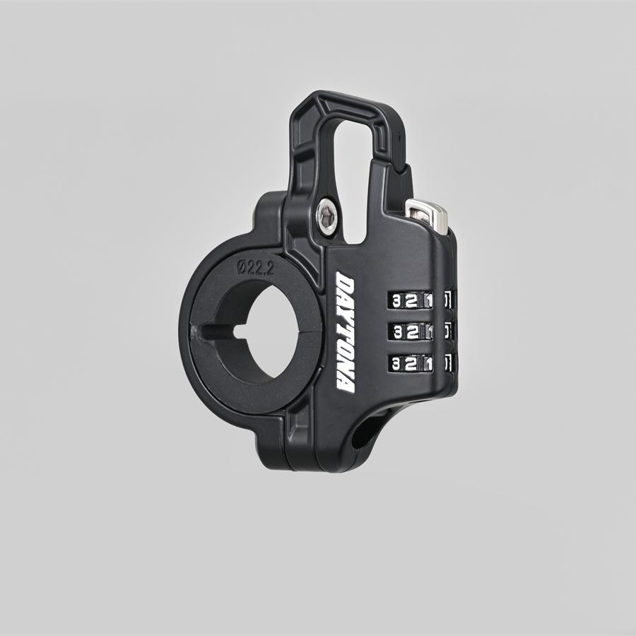 DAYTONA（デイトナ） スレンダーヘルメットロック ダイヤルタイプ