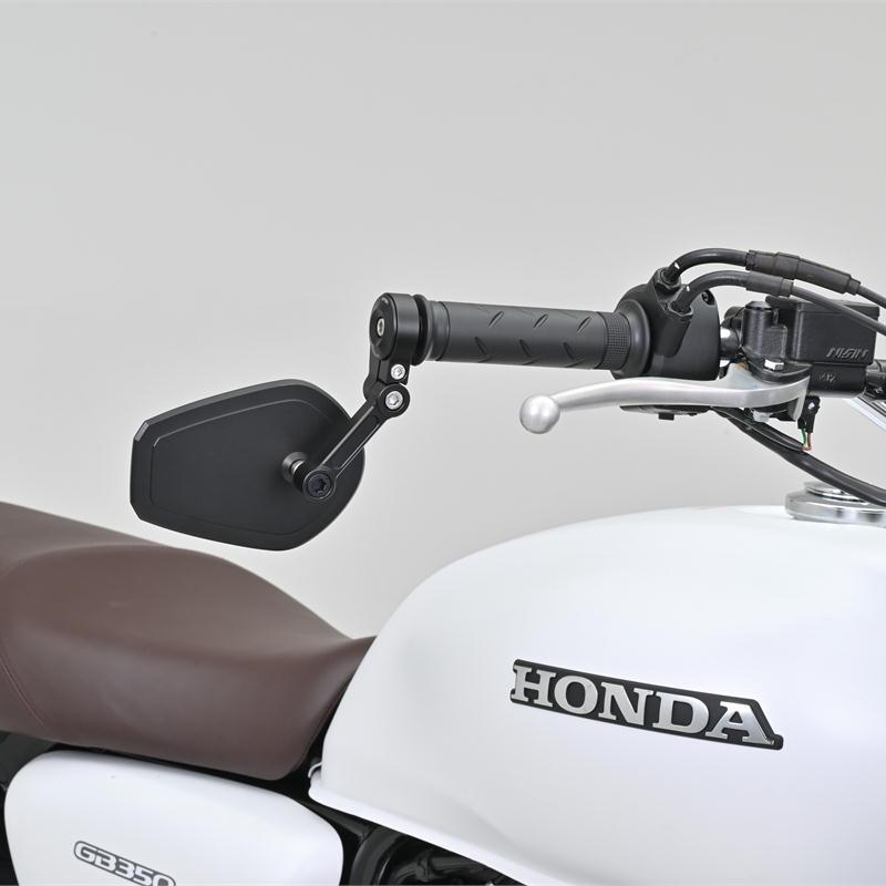 Amazon | デイトナ(Daytona) バーエンドミラー バイク 新保安基準適合