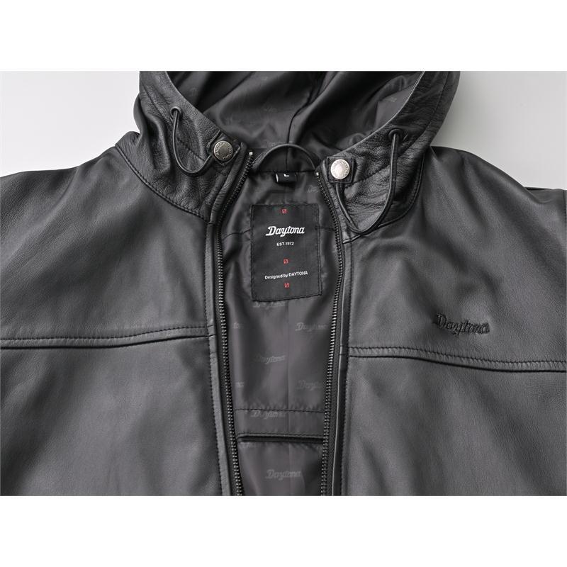 デイトナ DAYTONA バイク ウエア DJ-020 ルーティーンレザージャケット サイズ2XL ブラック_4