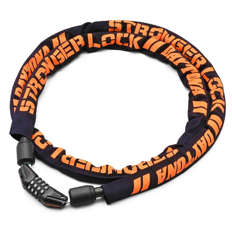 【たか】 DAYTONA（デイトナ） ストロンガーワイヤーロック 直径15mm 長さ1800mm