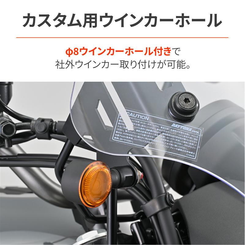 DAYTONA（デイトナ） ウインドシールドRS クリアー ELIMINATOR '24