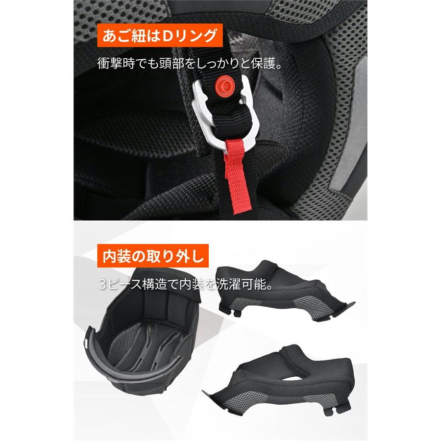 DAYTONA（デイトナ） バイク ヘルメット DN-008OF マットブラック
